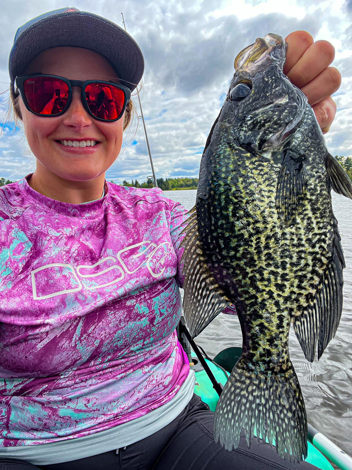 Slab Crappies on Soft Plastics