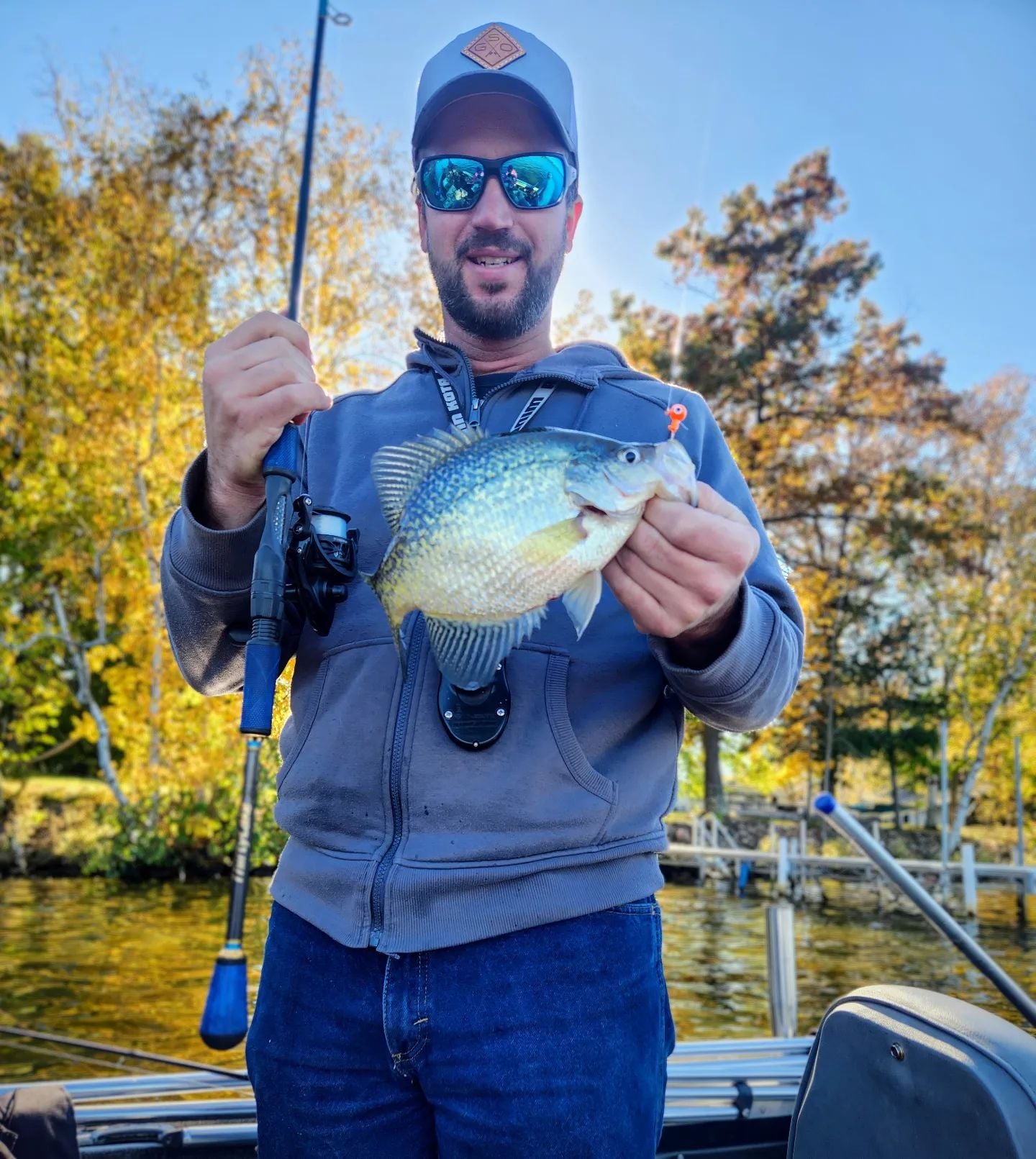 Fishing with Panfish Plastics in the Fall