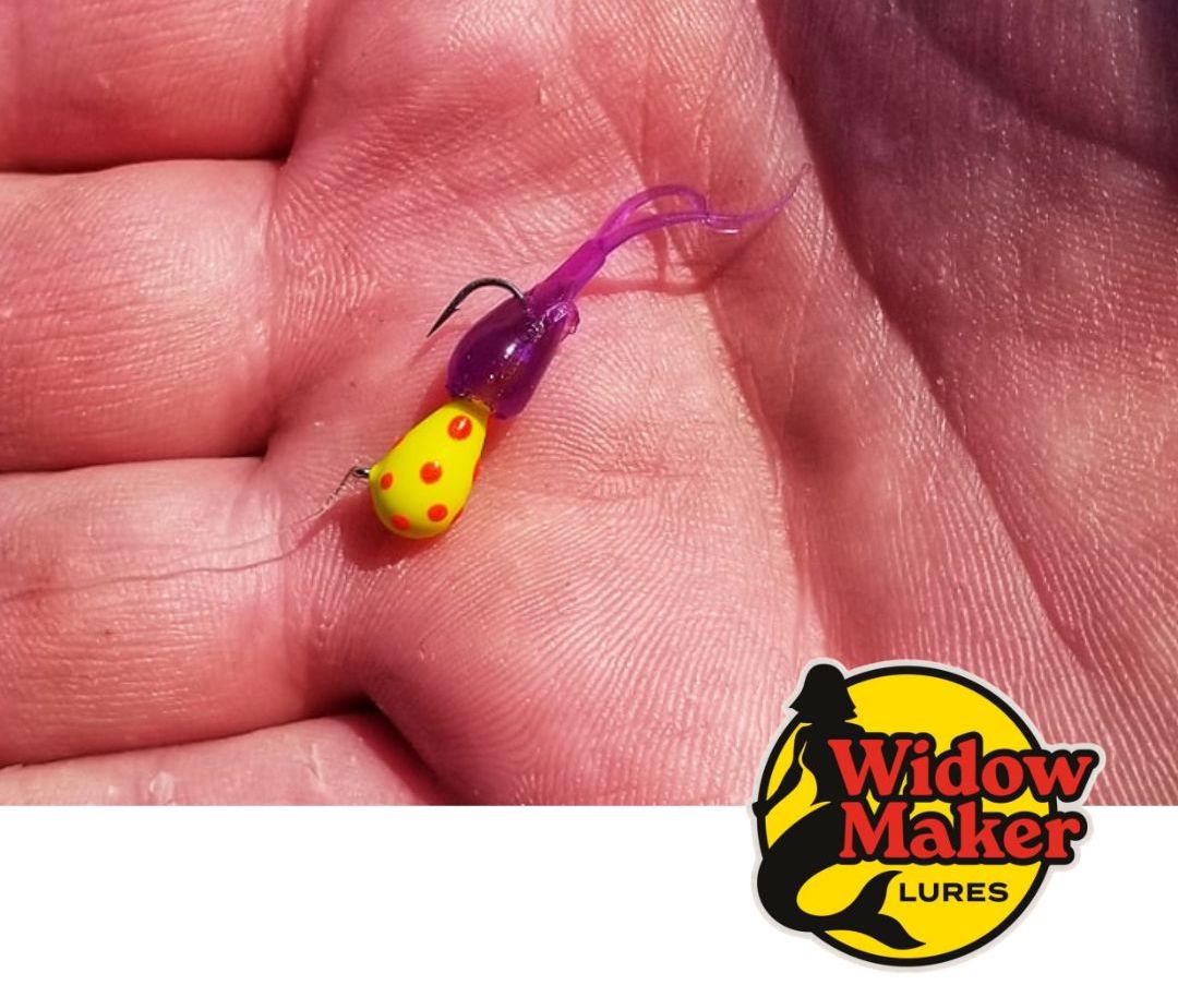 Panfish Plastics & Widow Maker Lures Tungsten Jigs Make the Perfect Pair