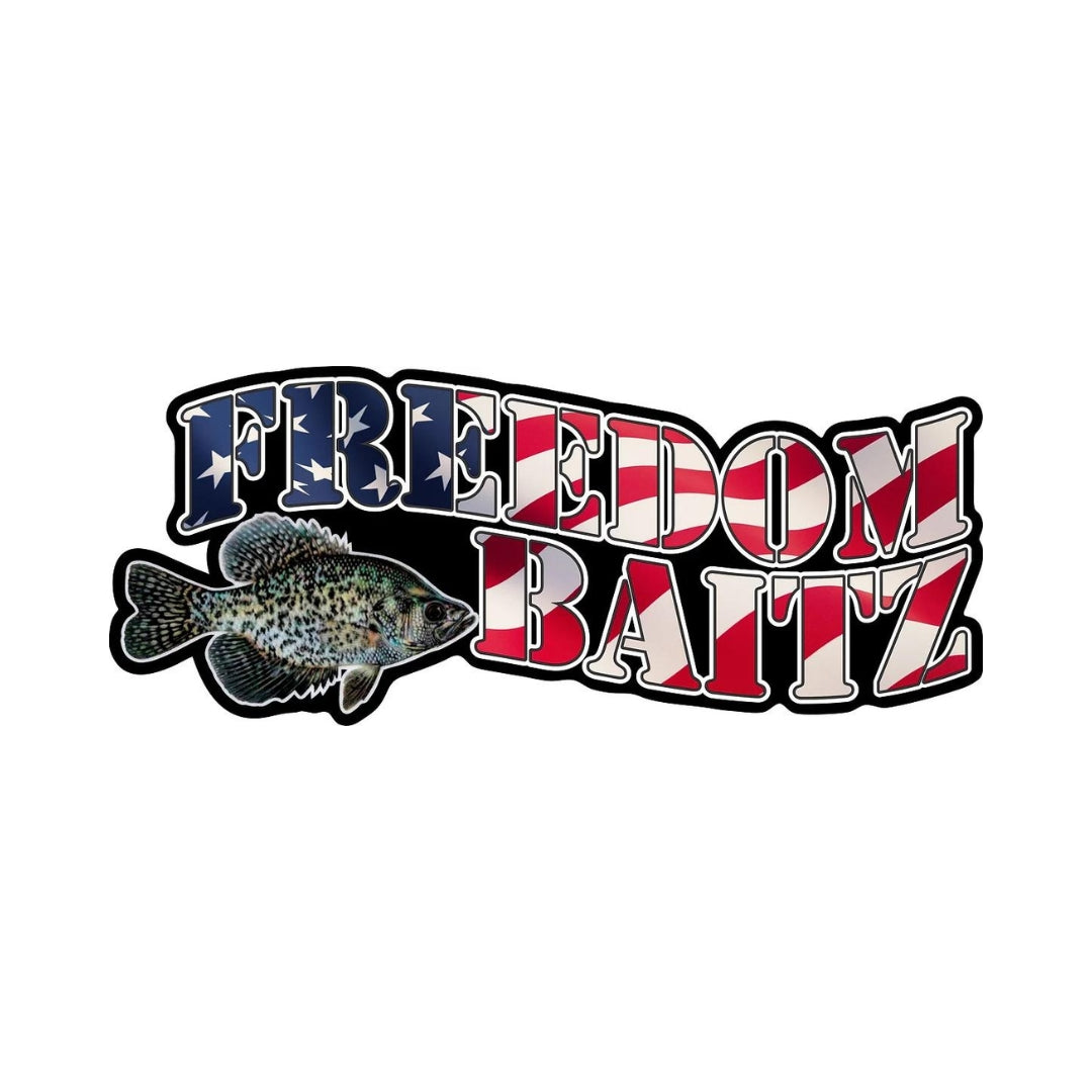 Freedom Baitz USA Logo Decal