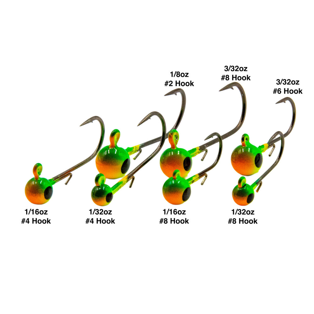 Panfish Series Tungsten Jigs