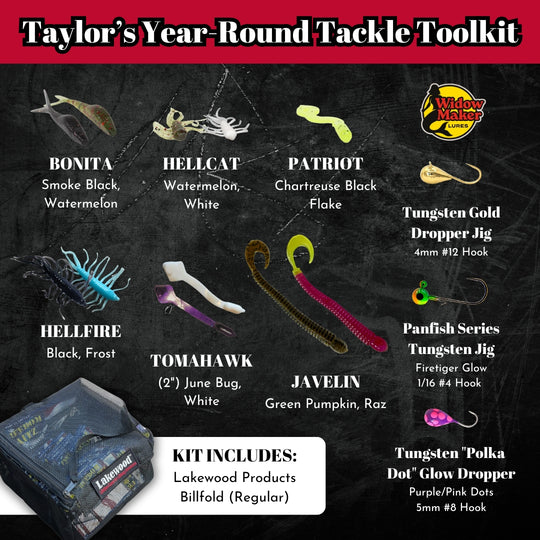 Taylor's Year-Round Tackle Toolkit