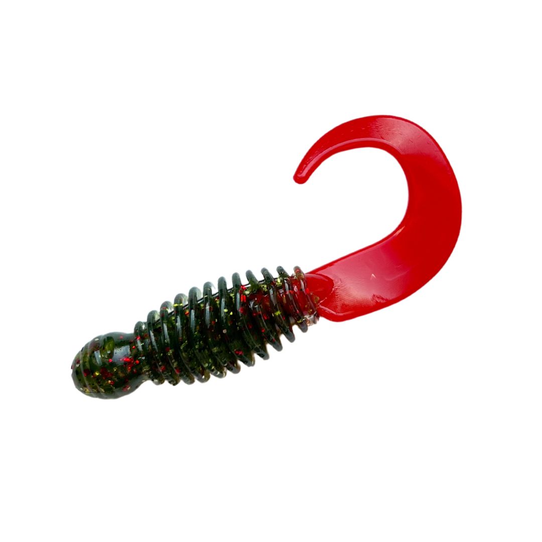 bass lure rings Ring of Fire Blue Silver Flake