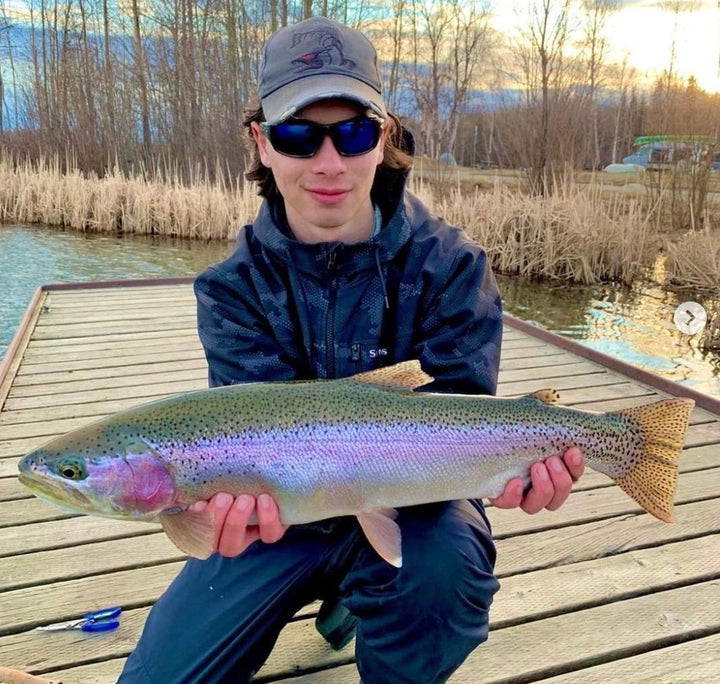 Alaska Rainbow Trout Fishing Plastic