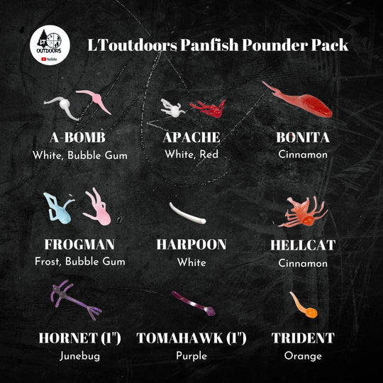 LToutdoors Panfish Pounder Pack