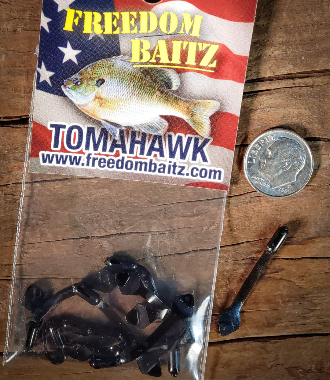 The @freedombaitzllc Tomahawk absolutely cleaned up the crappies for us!  🧹💣