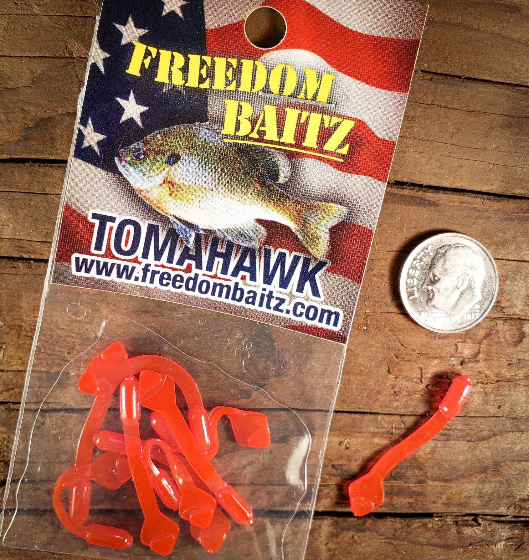 Tomahawk Red Color Tomahawk – Freedom Baitz